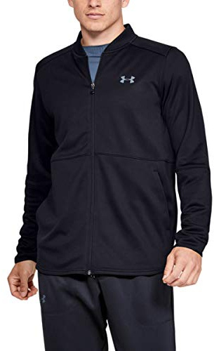 Under Armour Män Mk1 Warmup Bomber WarmUp Top - Svart//Pitch Grey (001), X-Large