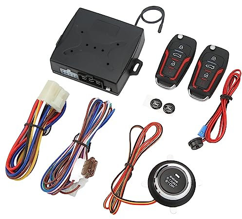 Sistema di accesso senza chiave per auto, antifurto ad alta sensibilità per auto che trova il kit di chiusura centralizzata a distanza universale da 10 m 12V per veicoli