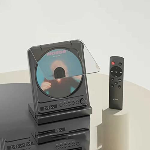 LAOJIN Experience Superior Audio Quality with Our Portable CD Player - Featuring Bluetooth, Wall Mountable Design, FM Radio, USB Support and IR Remote Control for Kids and Friends!