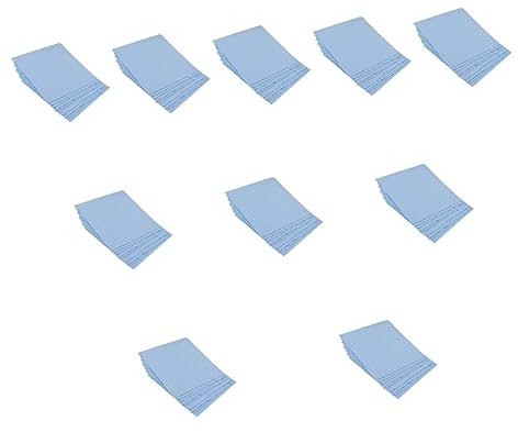 Healeved 500 Pièces Chiffon De Nettoyage De Bijoux Lunettes Optique Chiffons De Nettoyage Pour Objectif Lunettes Chiffon Lingettes Chiffon Pour Verres De Lunettes Tissu De Bijoux La Fenêtre