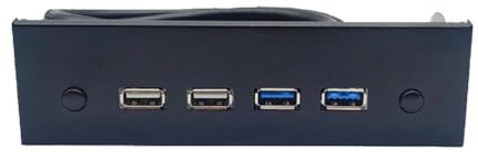 Hyclam Multifunctional 5.25 Media Dashboard USB 3.0 Front Panel For PC Desktop 5.25 CD-ROM Drive Bay USB3.0/2.0 19Pin 9Pin Portable 5.25 Inch Optical Drive Bay