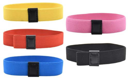 CAXUSD Bento Box Strap 5 Pack Elastic Lunchbox Accessories Adjustable Bento Box Elastic Straps Portable Food Straps for School Travel Picnic Easy Storage and Carrying