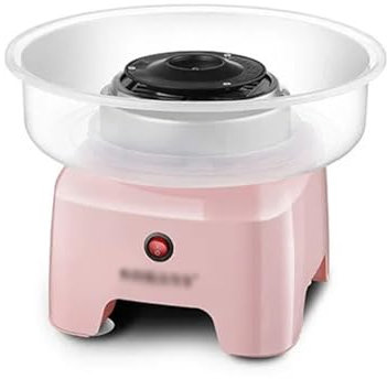 Machine à barbe à papa automatique for petits enfants Fabricant de bonbons rétro vintage(Pink)