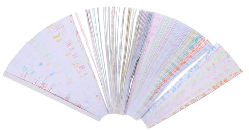 BELLIFFY 840stücke Papier Stern Streifen Stern Falten Papier Diy Handwerk Streifen Origami