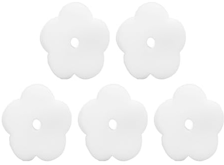 Qcwwy 10er-Pack Wannen-Reinigungsschwamm, Öl Absorbierender Schwamm, Weicher Schaumentferner-Schwamm, Schwimmender Blumen-Reinigungsschwamm für Schwimmbecken