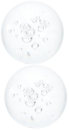 Toddmomy 2piezas Bolas De Cristal Transparente para Decoración De Fuente y Acuario De Esferas De Vidrio para y Feng Shui Accesorios De Diseño Elegante para Hogar