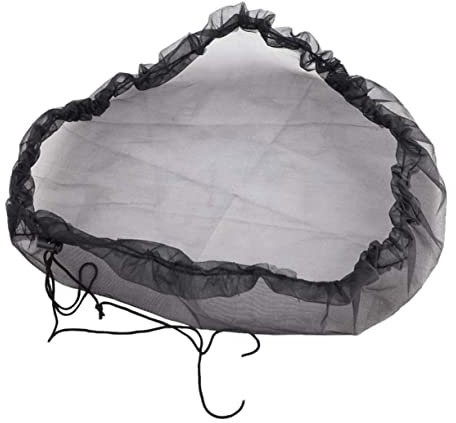 POPETPOP Outdoor Water Barrel Protective Cover 60cm Diameter Mesh Net Filter, Rainwater Collection Net Cover for Garden, and Water Tank Protection