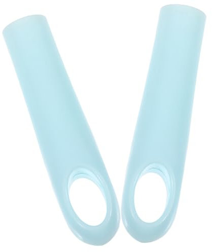 FRCOLOR 2pcs Broom Handle End Cap Sturdy Grip Replacement for Broom Handle Outdoor Use Convenient
