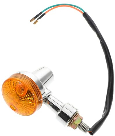 Alipis Luces de Señalización Motocicleta Retro Luces de Instalación Alta Visibilidad Accesorios Motocicletas