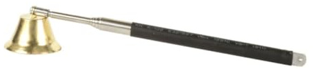 Ciieeo 2 Stück Vintage Kerzenlöscher mit Teleskopischem Griff Sicherer Dochtlöscher für Kerzenflammen Accessoire für Zuhause Hochzeiten und Partys aus Langlebigem Legierungsmaterial