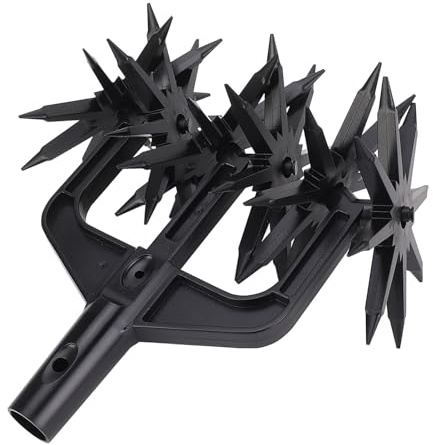 Badafaci Scarificatore Multiuso per Terreno da Giardino, Coltivatore Manuale in Plastica ABS con Design Staccabile, Rimozione delle Erbacce Senza Sforzo e Larghezza Personalizzata per Giardinieri e
