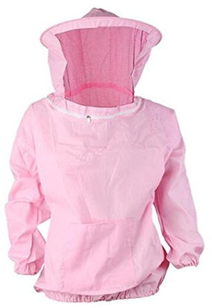 Bienenzucht Schutz Jacke Anzug mit Pull Hat Schleier für professionelle und Anfänger Imker ohne Hose