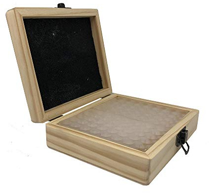 HEADSHOT - Scatola di legno per conservare 22, può anche essere utilizzata per altre funzioni di archiviazione simili 100 cartucce del calce, adulti Unisex, Miscela, One Size