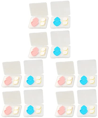 EXCEART 12 STK Knopfabdeckung Pad-Schutz Leichte Polsterabdeckung Kopierbrett Leichter Pad-knopfschutz Diamant-zeichenwerkzeuge Herzschutz Plastik Schalter A4 Dimmen