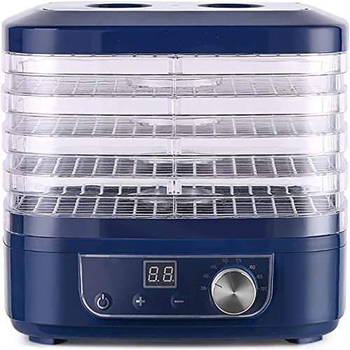 BTURYT Food Dehydrator Mini Dehydrators Food Fruit Dryer with 5 Large Trays Great for Creating Fruit, Meat, Fish, Vegetables Beef Jerky