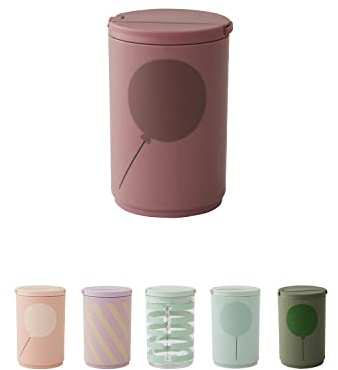 Design Letters Tasse d'Apprentissage avec Paille pour bébé et enfants |verre pour enfant 330ml |Tasse Bébé reutilisable Antifuites Sans BPA |Tasse pour le lait l'eau et le jus de fruit Facile à Ouvrir