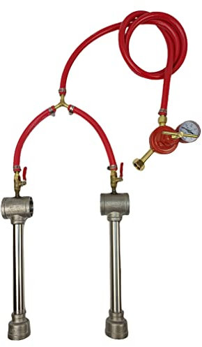 Luftdrossel für Schmiede Gasofen Gasesse Schmiedeofen Hufschmiede Messermacher Metallschmiede Metallschmelzofen, Butan, Propan, LPG, Gas Burner with regulator