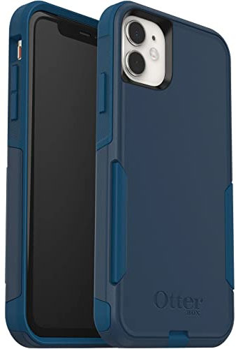 OtterBox Commuter Series Case for iPhone 11 (Only) - Non-Retail Packaging - Bespoke Way (Blazer Blue/Stormy Seas Blue)