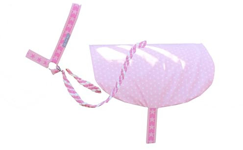 Satteldecken Set 3tlg. pink Halfter Zügel Schabracke Holzpferd