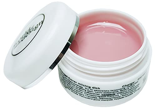 World of Nails-Design BasicLine UV-Gel Aufbaugel cover light milchig, Babyboomer Look 100ml