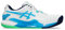 ASICS Gel-Resolution 9 Clay, Sneaker Uomo, Bianco/Acqua Digitale, 45 EU