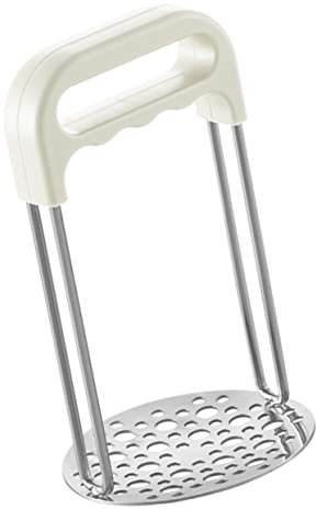 Alipis Schiacciapatate Manuale per Casa Utensile da Cucina per Macinare Patate Lesse e Zucche Impugnatura Comoda e Piastra di Pressione Ispessita per Facile Uso
