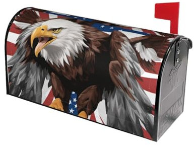 Coperture per cassette postali Premium Eagle con bandiera USA - Proteggi e abbellisci la tua cassetta postale oggi