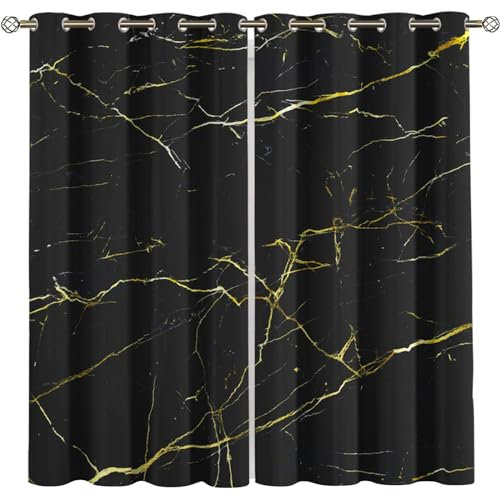 Kinder Gardinen Kinderzimmer Junge Mädchen Blickdicht Schwarze Europäische Textur 234X230Cm 2Er Set Verdunkelungsvorhang Thermovorhang Hitzeschutz Vorhänge Wohnzimmer Schlafzimmer Vorhänge Mit Ösen