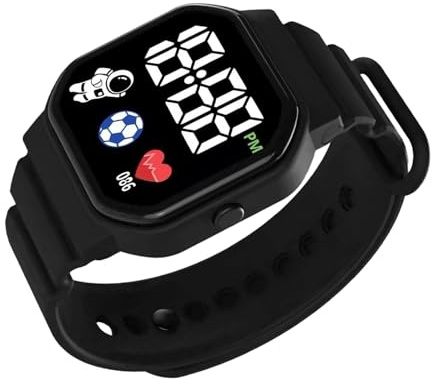 Kids Digital Watch - Smart and Outdoor Sports Watch for Boys | Waterproof, Comfortable, and Fashionable LED Wristwatch for Children