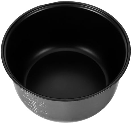 Healifty Pot Intérieur Pour Cuiseur à Riz Non Adhésif Marmite Multifonction Pour Cuisson Remplacement Et Léger Compatible Avec Divers Cuiseurs Facile à Nettoyer Et Transporter