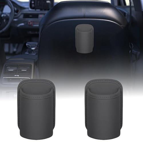 Xstary 2 Piezas Portavasos Coche, Material PC, Impermeable, Apto para Coches, Camiones, Remolques, Barcos Etc, se Puede Utilizar para Guardar Tazas de Café, Latas, Botellas de Agua, Etc(Negro)