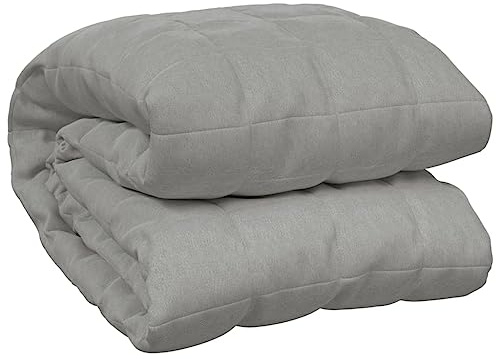Lumanois Gewichtsdecke Grau 122x183 cm 5 kg Stoff,5.4kg,3154775