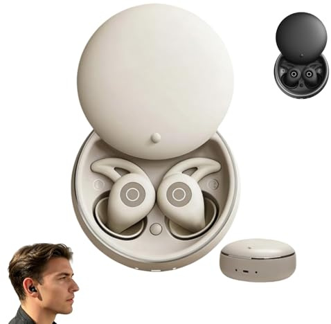 Neksong Artevive Bluetooth Moto Earbuds,Waterproof Noise-Cancelling Bluetooth Headphones, Extra-Long Battery Life (grey)