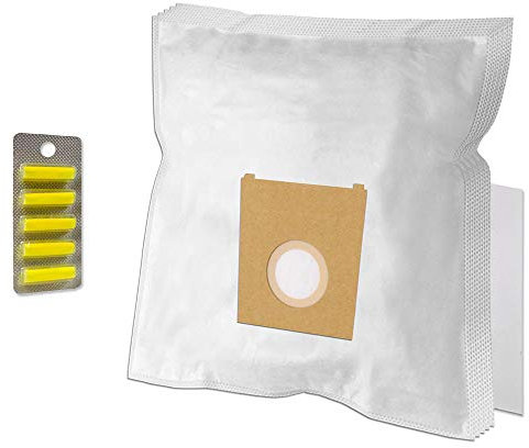 PakTrade 5 Air Fresheners + 5 Vacuum Cleaner Dust Bags For Siemens SYNCHROPOWER BAGLESS 2200 W - VS06G2080/02