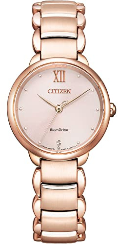 Citizen Orologio Analogico Donna con Cinturino in Acciaio Inox EM0922-81X