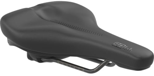 602 Ergolux Active 2.1, trekking & City Cykelsadel SQlab, 16 cm, svart
