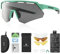ROCKBROS Polarized Cycling Glasses with 4 Interchangeable Lenses, Sports UV400 Protection Sunglasses Running Fishing Biking Glasses for Men and Women