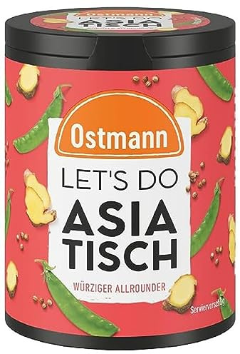 Ostmann Gewürze - Let's Do Asiatisch | 75 g in Metalldose | Gewürzzubereitung für Wok-Gerichte oder Ramen | Würziger Allrounder mit Koriander und Zitronengras