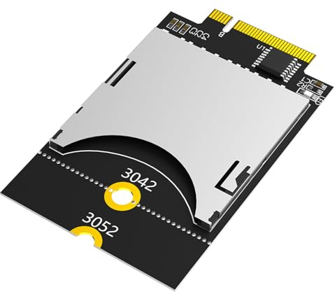 LeHang SD-Karte auf NGFF Key B Adapter (unterstützt NUR USB Bus, Nicht SATA Bus)