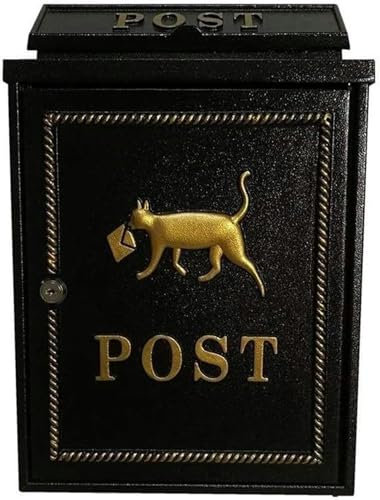 FLTRGO Cassette Postali per Corrispondenza A Parete Cassette Postali A Muro di Posta Elettronica, Cassetta Postale A Parete con Blocco, Cassetta Postale Residenziale Sicura con Blocco ~/