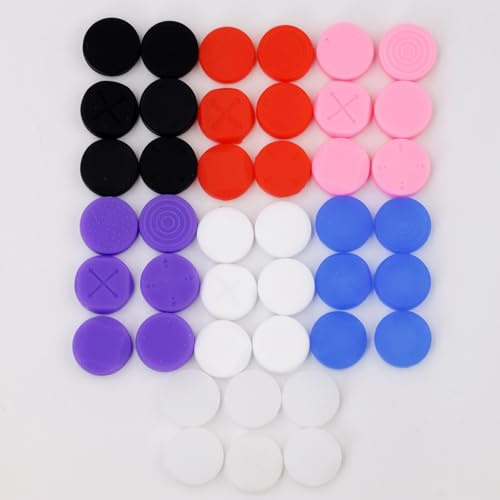 6Pcs Silicone Thumb Stick Grips Caps Analog Thumbstick Joystick Cap Cases Replacement for PS Vita PSV 2000 PSV 1000 (Purple)