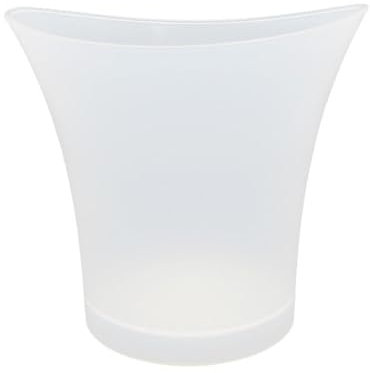 LED Luminous Ice Bucket Bar Night Club Light Up Champagne Whiskey Beer Bucket PP Material Suitable for Indoor and Outdoor