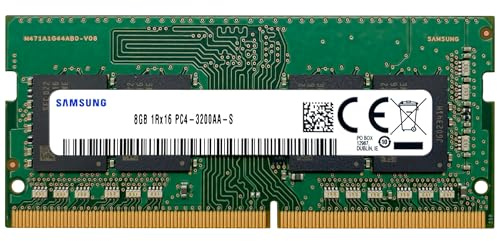 Samsung 8GB DDR4 3200MHz PC4-25600 (PC4-3200AA) CL22 SODIMM 1Rx16 enkel klass 1,2 V 260-pin bärbar dator, notebook RAM minne
