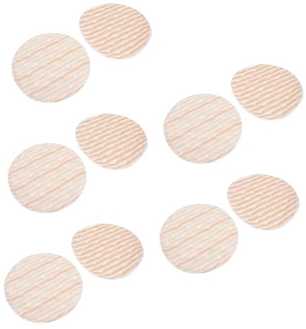 KOMBIUDA Coppette Assorbilatte Traspiranti Confezione Da 10 Sostituibili Materiale Delicato