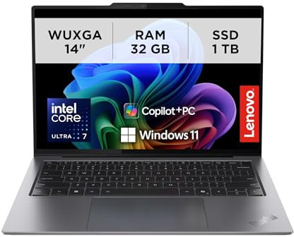 Lenovo - Notebook 14 Pollici ThinkPad X9-14 Gen 1, Copilot+ PC Portatile Professionale Windows 11 Pro, Intel Core Ultra 7 258V, RAM 32GB LPDDR5X, 1TB SSD NVMe - Grafica Intel Arc e Audio Dolby Atmos