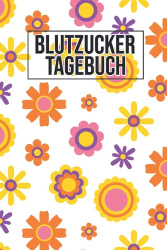 Blutzucker Tagebuch: Diabetes Tagebuch zum Ausfüllen und Protokollieren von Blutzucker - Diabetiker Zubehör und Geschenk - Logbuch für 2 Jahre