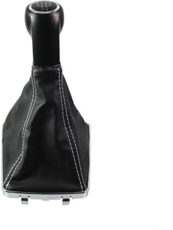 Pomo de palanca de cambios de cuero para maletero de 5 velocidades compatible con Opel para ASTRA III H 1 6 2004 2010 para ajuste interior sin costuras
