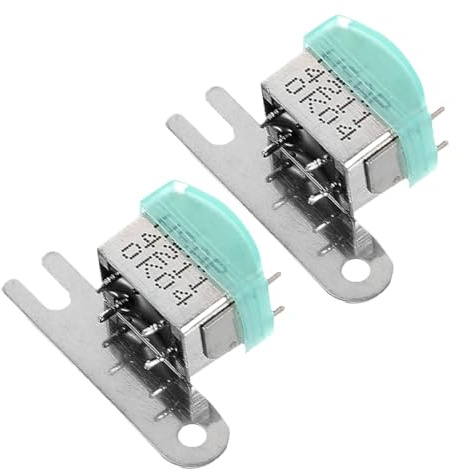 jojofuny Cabezal Magnético de Grabadora de Casete Estéreo, Accesorio Doble Canal, Repuesto Metálico para Botón de Grabación, Compatible Múltiples Modelos, Suministro para Audio Portátil