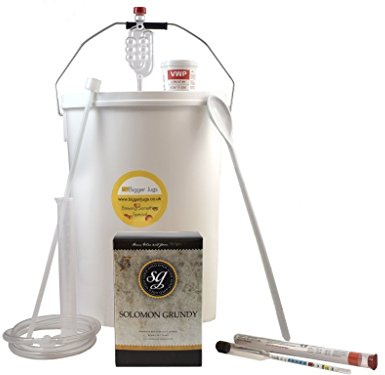 Starter Wine Making Set - Cabernet Sauvignon 30 Bottle Size Red Wine Kit with Equipment - Home Made Homemade Wine