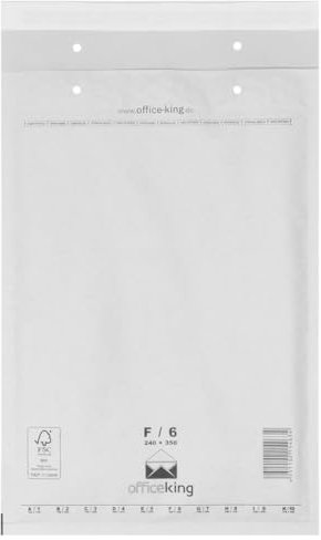 verpacking 50 F/6 Luftpolstertaschen Versandtaschen Luftpolsterumschlag Luftpolsterversandtaschen 240 x 350 mm Weiss